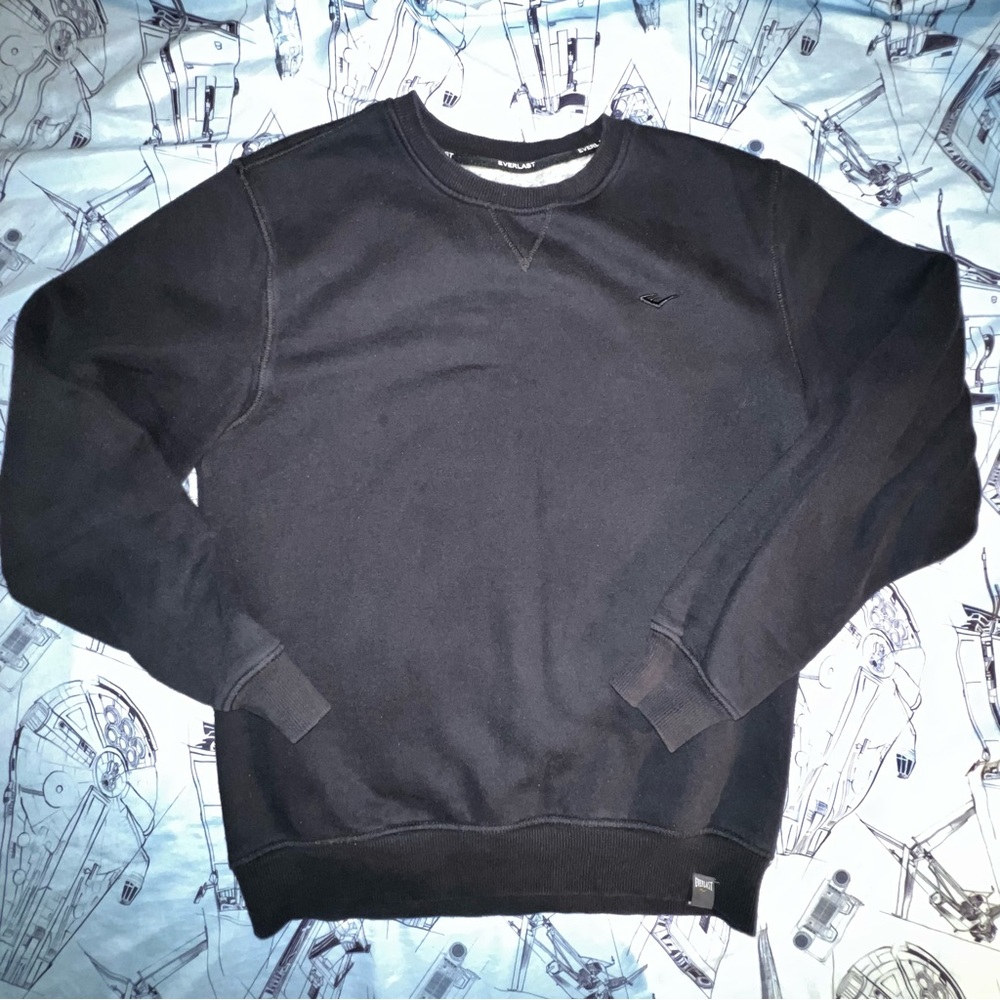 Everlast Men's Black Crewneck Sweater